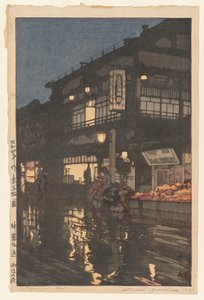 Kagurazaka-katu yösateen jälkeen tekijältä Yoshida Hiroshi