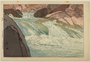 Nakabusa-joen koski tekijältä Yoshida Hiroshi