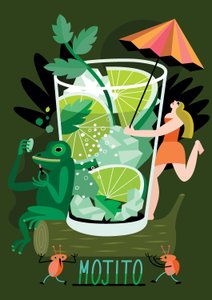 Mojito, 2017 (vektorikuvaus)