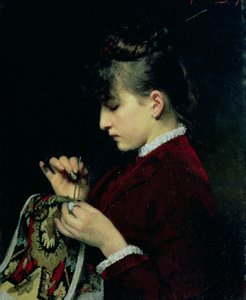 Käsityö, 1887 tekijältä Yuri Yakovlevich Leman