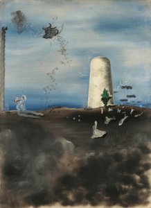 Kuolema katsomassa perhettään tekijältä Yves Tanguy