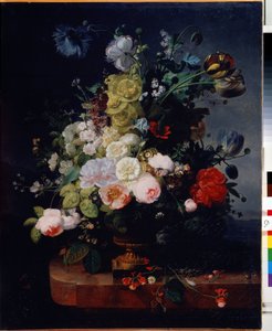 ""Kukkakimppu"" Zachee Prevostin (1797-1861) maalaus 1787 Valtionmuseo Arkhangelskoye Estate, Moskova tekijältä Zachée Prévost