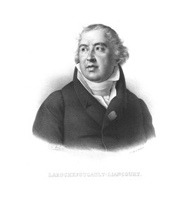 François Alexandre Frédéric, La Rochefoucauld-Liancourtin herttua, 1820-luku.