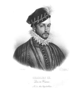 Ranskan kuningas Kaarle IX, 1820-luku.