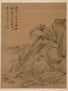 Maisema Ching Haon tyyliin, 1775.