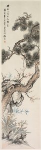 Kolme puhdasta, 1800-luku. tekijältä Zhang Xiong