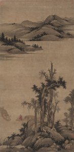 Kalastajat-Erakot purossa ja vuorella tekijältä Zhao Yong