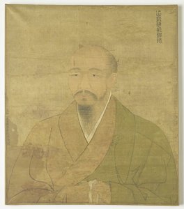 Zen-pappi-maalari Wu-Chun Fanin muotokuva. tekijältä Zhao Yongxian