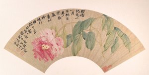 Pioni, päivätty 1862. tekijältä Zhao Zhiqian