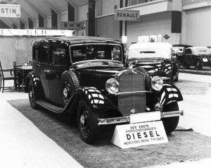 Mercedes-Benz 260D diesel sedan, Berliini 1936