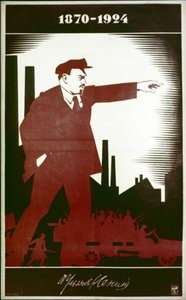 Neuvoston juliste, jossa muistetaan B, minä, Lenin olisi A, Strakhov tekijältä Frederick (attr. to) Barnard
