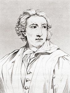 Anton Raphael Mengs (1728 1779), saksalainen taidemaalari, The Historic Gallery of Portraits and Paintings, julkaistu 1808 tekijältä Ferdinand Georg Waldmuller