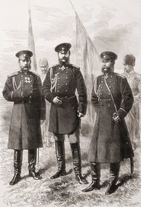 Kaukasian armeijan kenraali esikunta Venäjän ja Turkin sodan aikana (1877-1878) tekijältä . .