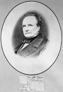 Charles Babbage, brittiläinen matemaatikko ja tietojenkäsittelyn pioneeri tekijältä Ferdinand Georg Waldmuller
