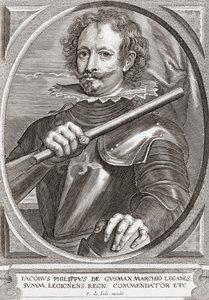 Diego Mexía Felipez de Guzmán y Dávila. Muotokuva. tekijältä . .