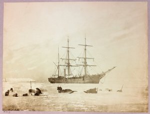 Kapteeni George Naresin (1831-1915) arktinen tutkimusmatka (1875-1876): H tekijältä Frederick (attr. to) Barnard