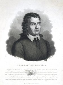 Giambattista Beccaria, italialainen pappi ja tiedemies tekijältä Frederick (attr. to) Barnard