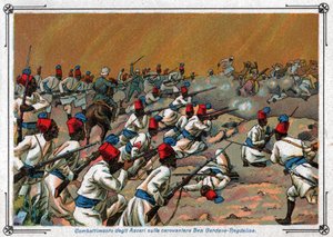 Italian-Turkin sota. Italian Turkin sota. tekijältä Ferdinand Georg Waldmuller