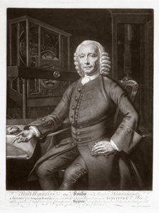 John Harrison, englantilainen keksijä ja kellotutkija tekijältä Frederick (attr. to) Barnard