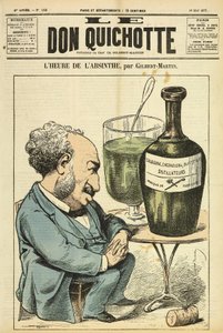 Absinttitunti tekijältä Frederick (attr. to) Barnard