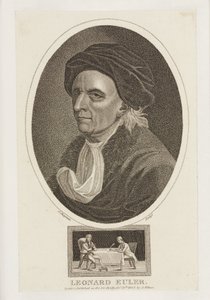 Leonhard Euler, matemaatikko, n. 1770-luku tekijältä Frederick (attr. to) Barnard