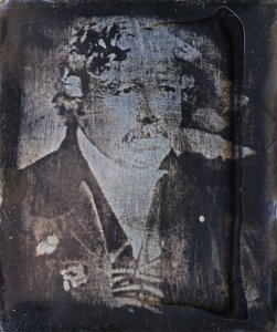Louis Jacques Mande Daguerre, ranskalainen valokuvauksen pioneeri, n. 1840-luku tekijältä Frederick (attr. to) Barnard
