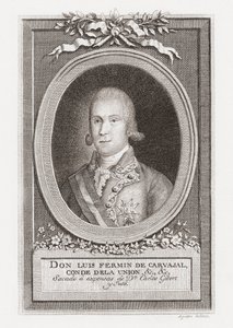 Luis Fermín de Carvajal, Unionin kreivi. Muotokuva. tekijältä . .