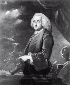 Benjamin Franklinin (1706-1790) muotokuva tekijältä Georg Carl Heinrich Dollmann