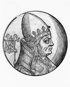 Honorius II:n muotokuva (Lamberto Scannabecchi tekijältä William Walcutt