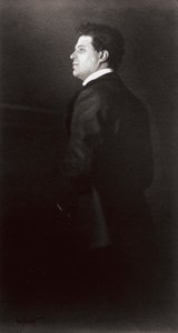 Muotokuva muusikosta Pietro Mascagnista tekijältä Henry Charles Fehr