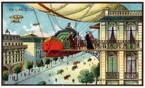 Yksityinen zeppelin, n. 1910 tekijältä . .