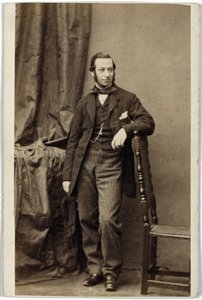 Robert Lucas Chance, lasinvalmistaja, n. 1850 tekijältä Ferdinand Georg Waldmuller