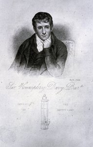 Sir Humphry Davy, kemisti tekijältä Frederick (attr. to) Barnard