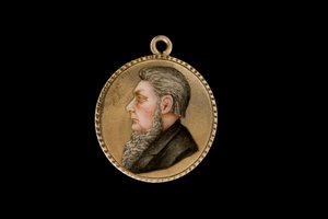 Etelä-Afrikan kolikko, Paul Kruger, englantilais-buurisodan sotavankien käsin värittämä (kuva) tekijältä Hippolyte Lalaise Devéria