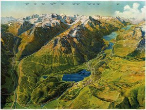 St Moritz, ca 1930, finès tekijältä . .