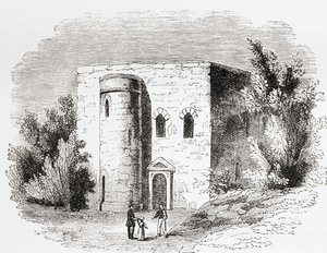Sanctuary, Westminster Abbey, Lontoo, Englanti, nähty täällä 1800-luvulla. tekijältä . .