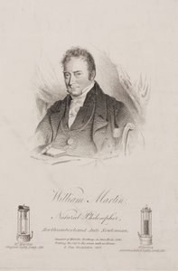 William Martin, englantilainen runoilija ja fyysikko, n. 1820-luku