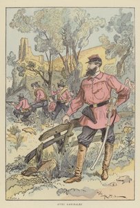 Garibaldin kanssa tekijältä after Albert Robida