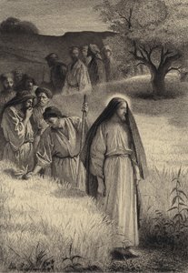 Jeesus ja hänen opetuslapsensa viljapellolla