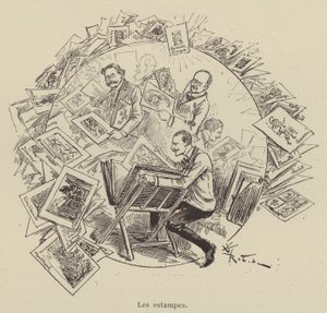 Tulosteet tekijältä after Albert Robida