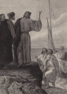 Jaakobin ja Johanneksen kutsumus tekijältä after Albert Robida