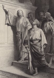 Pyhän Matteuksen kutsumus tekijältä after Albert Robida