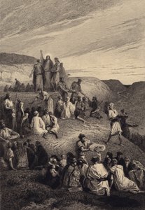 Leipien ja kalojen ihme tekijältä after Albert Robida