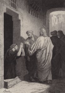 Kanaanin nainen tekijältä after Albert Robida