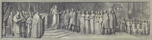 Napoleonin kruunaus Italian kuninkaaksi Milanon katedraalissa 23. toukokuuta 1805