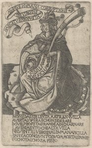 Delphian Sibyl tekijältä after Baccio Baldini