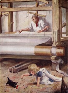 Silas Marner kangaspuussaan