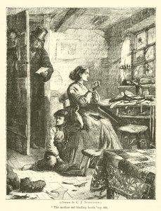 Nainen Suutarit tekijältä after Charles J. Staniland