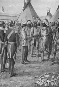 The Red Mans Welcome, Walesin prinssi Kanadassa, 1860