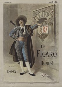 Le Figaro Illustre -lehden kansi, 1. joulukuuta 1886.